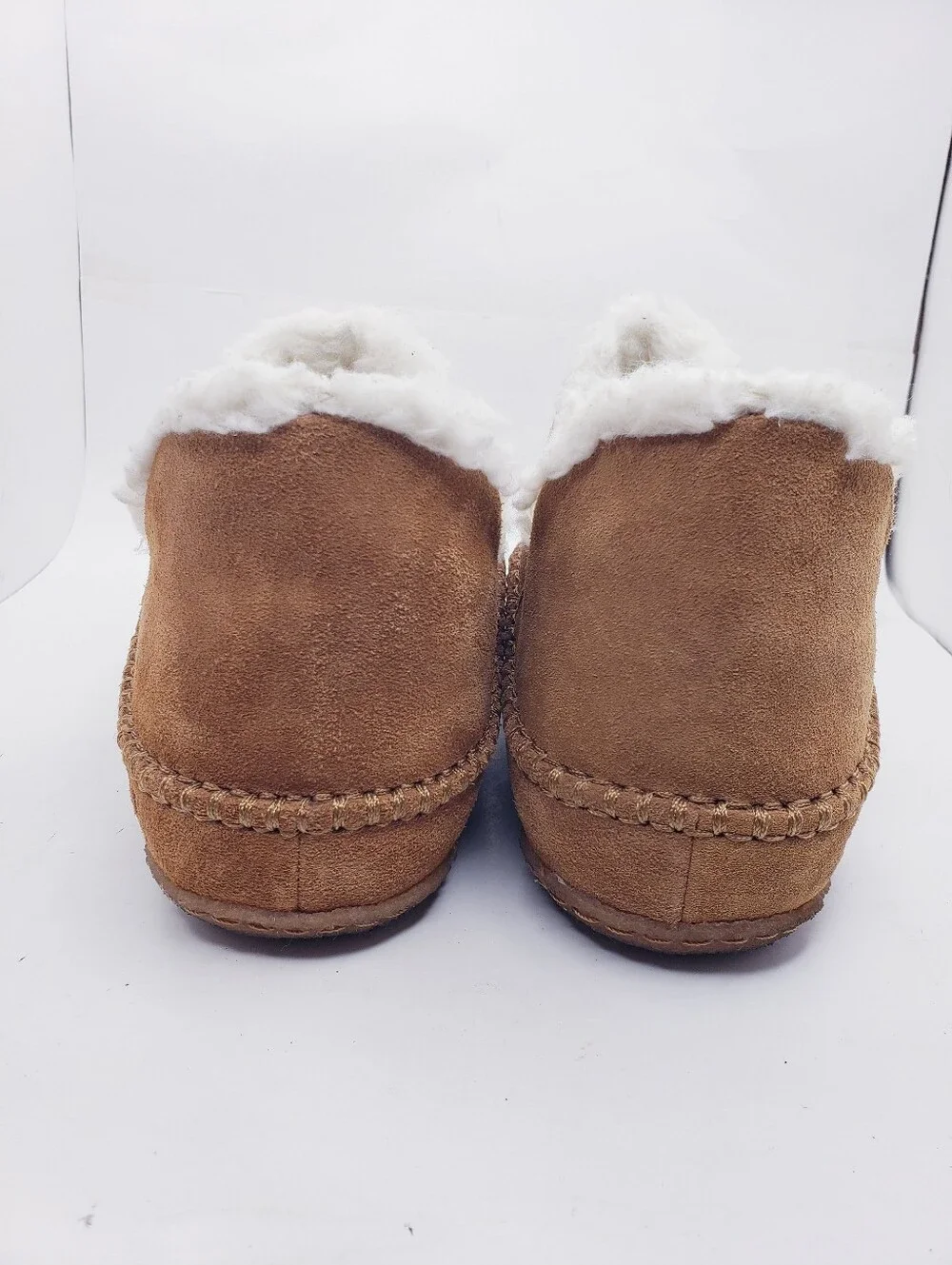 Sorel Manawan II Brown Suede Leather Slippers Slip On Loafers Men's Size 10
